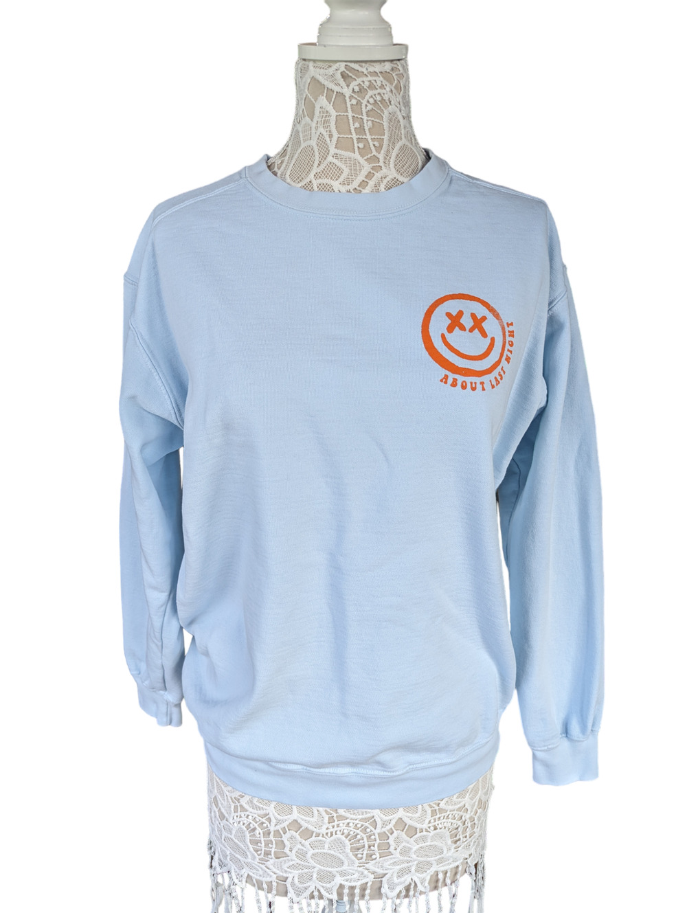 About Last Night Do Not Disturb Crewneck Sweatshirt